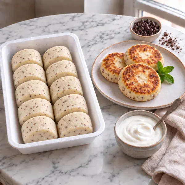 Сырники с шоколадом